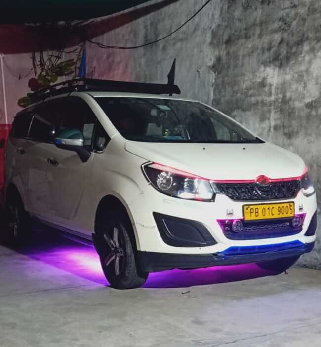 Mahindra SUV 7-seater family car with extra space for comfortable travel